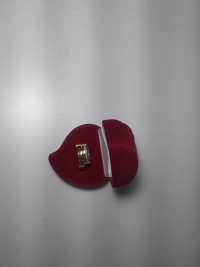 PAR DE ALIANCAS OURO 18K COM DIAMANTES 