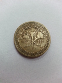 1000 RÉIS CENTENÁRIO DA INDEPENDÊNCIA (1822 A 1922)